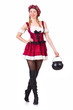 German girl in traditional festival clothing