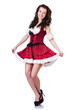 Young woman in traditional german costume
