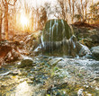 Waterfall in forest