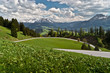 Photo: Landscape with road in the mountain,Salzkammergut,Austria Landscape with road in the mountain,Salzkammergut,Austria