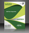Vector business brochure, flyer, magazine cover