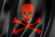 Illustration: Pirate flag, Jolly Roger Pirate flag, Jolly Roger