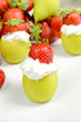 pear and cream