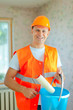 house painters with paint roller
