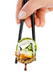 Photo: Sushi Roll on a white background Sushi Roll on a white background