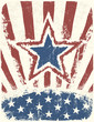 Vector: Patriotic Grunge Independence Day poster. Vector Patriotic Grunge Independence Day poster. Vector