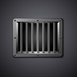Vector: prison window prison window