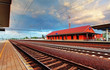 Train station platform