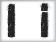 grunge letter