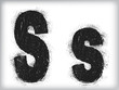 grunge letter