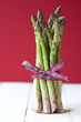 Close up of a bunch of asparagus