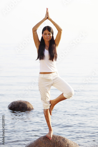 Photo: yoga near the ocean yoga near the ocean