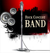Rock concert poster