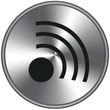 Bottone metallico wireless