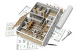 Illustration: Model of a house Model of a house
