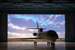 The   hangar.