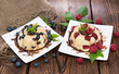 Vanilla Pudding with Berries