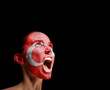 The Turkish flag
