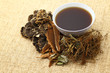 Chinese traditional herbs medicine drink