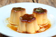 Caramel custard - pudding