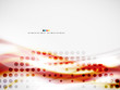 Wave abstract design template
