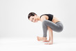 the yoga woman