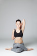 the yoga woman