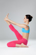 the yoga woman