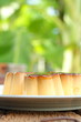 Caramel custard - pudding