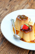Caramel custard - pudding