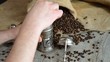 old portable coffee pot
