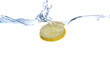 Lemon in water