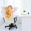 Business Girl Relax