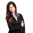Beautiful female executive portrai