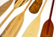 canoe paddle abstract