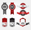 Modern Design Labels / can be used for infographics / numbered b