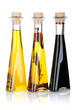 Olive oil and vinegar bottles