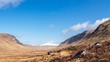 Wolken in Schottlands Highlands