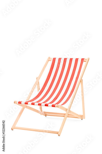Photo: Sun lounger in stripes Sun lounger in stripes