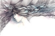 woman with beautiful hair