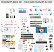 XL collection of web graphics- web templates, icons & graphics
