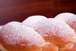braided sugared yeast bread