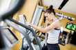 Young woman in the gym