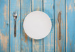 Photo: Empty white plate Empty white plate