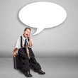 Photo: Little boy talking Little boy talking