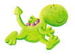 Little dragon running
