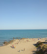 Bañistas en la playa