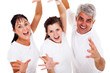 exciting sporty family