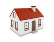 House on the white