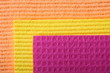 Colorful sponge foam as background texture